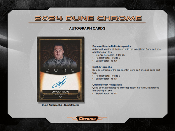 2024 Dune Chrome Hobby Box