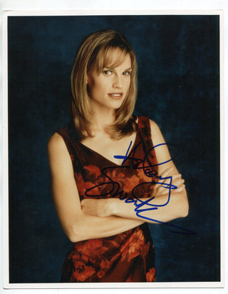 Hilary Swank Autographed 8x10 Photo