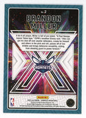Brandon Miller 2023-24 Panini Donruss Great X-Pectations RC #2