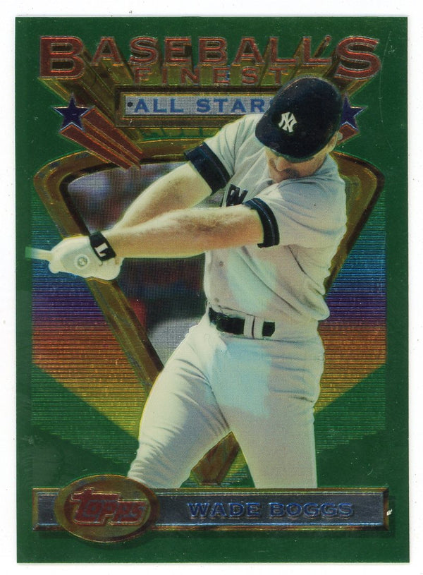 Wade Boggs 1993 Topps Baseball Finest All-Star #90