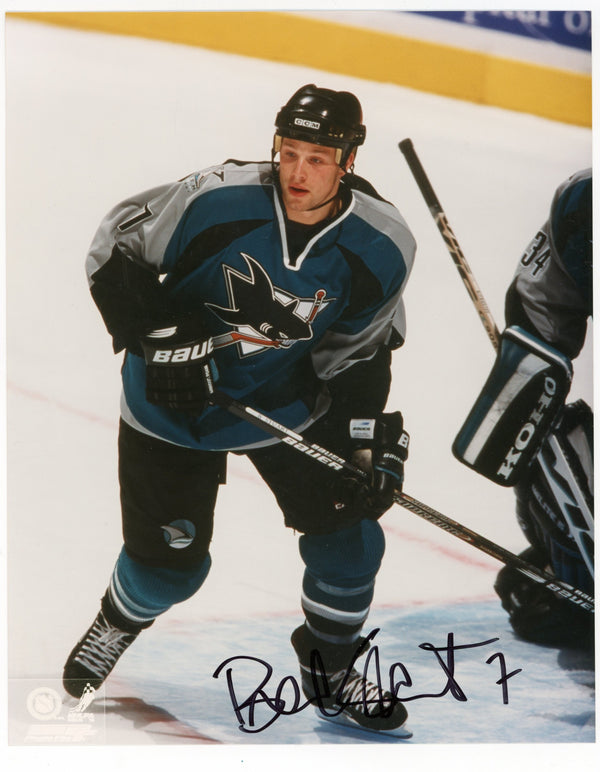 Brad Stuart Autographed 8x10 Photo