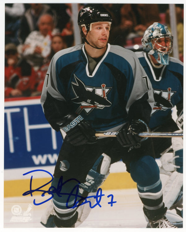 Brad Stuart Autographed 8x10 Photo