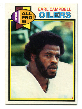 Earl Campbell 1979 Topps #390 Card