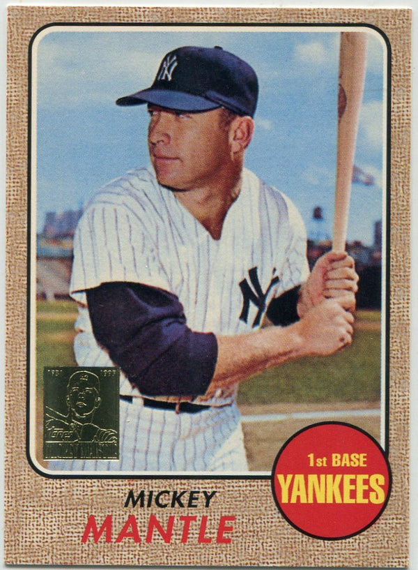 Mickey Mantle 1996 Topps Mickey Mantle Commemorative Set Card #18