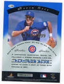Kevin Orie 1997 Pinnacle Platinum Blue #108