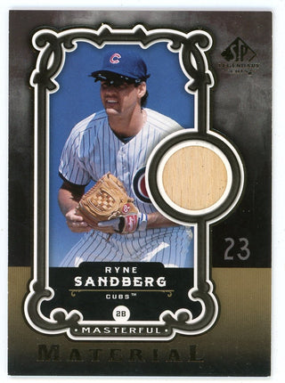 Ryne Sandberg 2007 Upper Deck Masterful Material Bat Relic #MM-RS