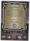 Ryne Sandberg 2007 Upper Deck Masterful Material Bat Relic #MM-RS