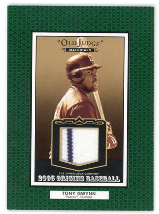 Tony Gwynn Jr. 2005 Upper Deck Origins Patch Relic #OJ-TG