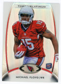 Michael Floyd 2012 Topps Platinum Rookie Card #117