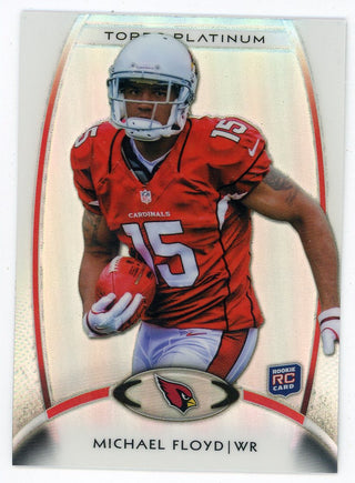 Michael Floyd 2012 Topps Platinum Rookie Card #117