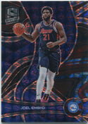 Joel Embiid 2021 - 2022 Panini Spectra Interstellar Prizm Card #29 11/49