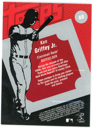 Ken Griffey Jr 2004 Topps Patch Relic #KG
