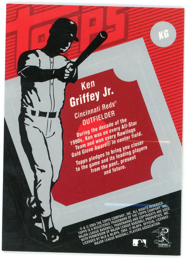 Ken Griffey Jr 2004 Topps Patch Relic #KG