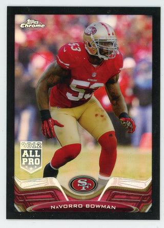 Navorro Bowman 2013 Topps Chrome All Pro Refractor #187