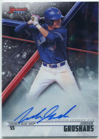 Jordan Groshans 2018 Bowman's Best Autographed RC #B18-JG