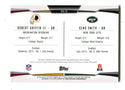 Robert Griffin III /Geno Smith Topps Prime Dual Combo #DCRGS Jersey Card /330