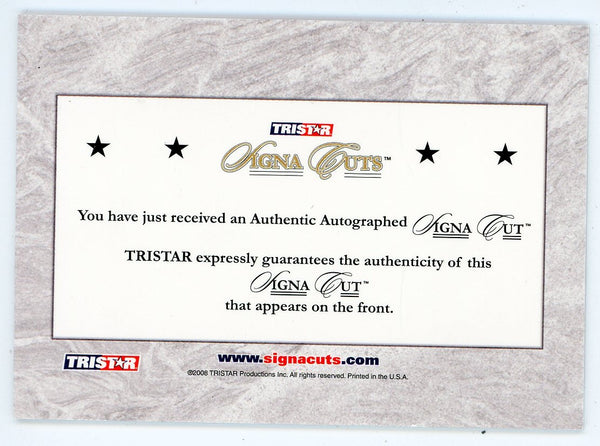 Carl Erskine Autographed 2008 Tristar Signa Cuts
