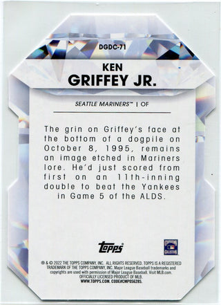 Ken Griffey Jr 2022 Topps Diamond Greats Die Cut Card #DGDC-71