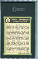Cards Clubbers 1967 Topps #63 SGC 6 Card