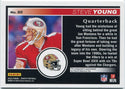 Steve Young 2024 Panini Zenith Red Zone AUTO Red Parallel Card #90 17/49