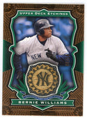 Bernie Williams 2004 Upper Deck Etchings Green Bat Relic #BE-BW
