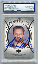 Aaron Ekblad Autographed 2018 - 2019 Upper Deck UD Portraits Card #P-5 PSA/DNA Certified