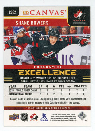 Shane Bowers 2020-21 Upper Deck Canvas #C262