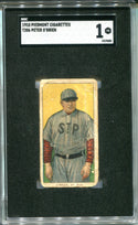 1910 Piedmont Cigarettes T206 Peter O`brien SGC 1 Card