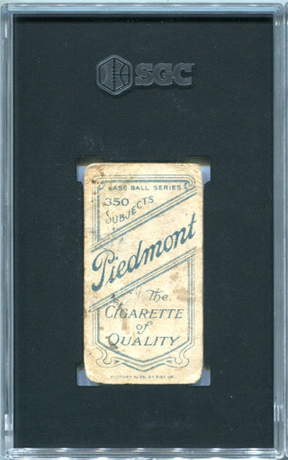 1910 Piedmont Cigarettes T206 Peter O`brien SGC 1 Card