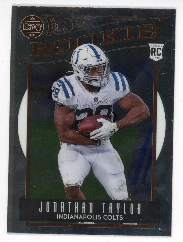 Jonathan Taylor 2020 Panini Chronicles Legacy Rookie Card #207