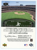 Bert Campaneris 2004 Upper Deck Legends Timeless Teams Autographed #80