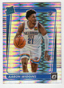 Aaron Wiggins Donruss Rated Rookie #191 Hyper Prizm Card