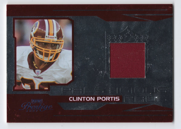 Clinton Portis Playoff Prestige Prestigious Pros #PP3 Jersey Card