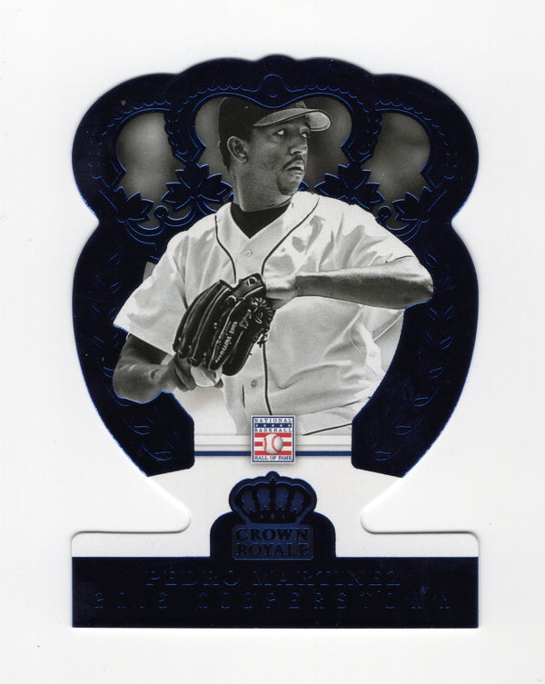 Pedro Martinez 2015 Panini Crown Royale #73 Die-Cut Card /25