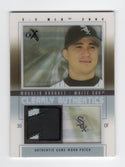Magglio Ordonez 2004 Fleer Clearly Authentics Patch #CAMO /75 Card