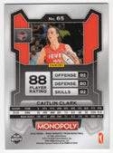 Caitlin Clark 2024 Panini Monopoly #65 Card