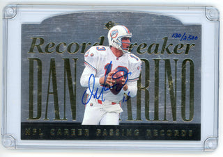 Dan Marino 1995 Upper Deck Autographed Record Breaker #DM1