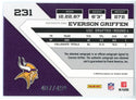 Everson Griffen Autographed 2010 Panini Threads Rookie Card #231