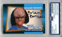 Brian Bonsall 1992 Stark Trek The Next Generation PSA Authentic Auto Card