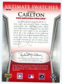 Steve Carlton 2004 Upper Deck Game-Used Bat Card