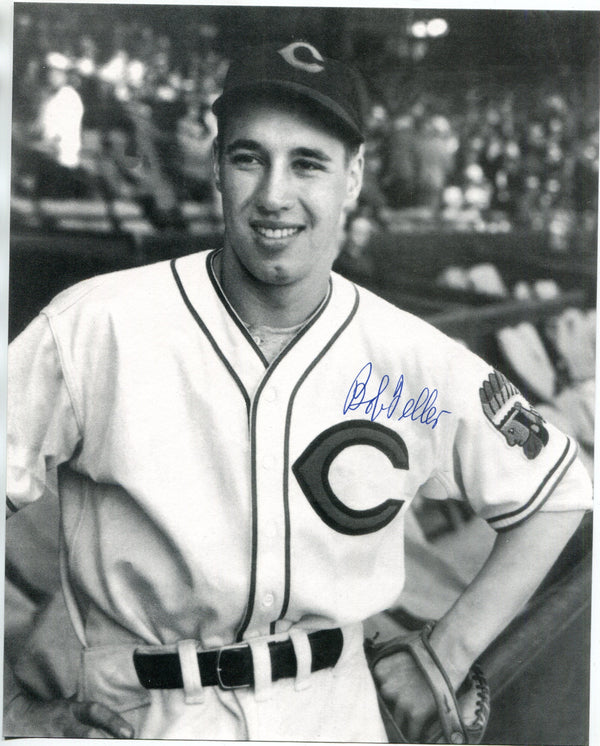 Bob Feller Autographed 8x10 Baseball Photo