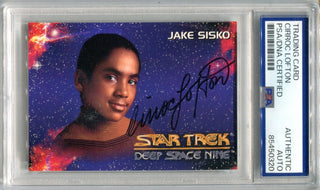 Cirroc Lofton 1993 Star Trek Deep Space Nine PSA Authentic Auto Card