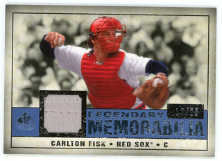 Carlton Fisk 2008 Upper Deck Legendary Memorabilia Patch Relic #LM-CF