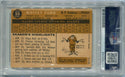 Whitey Ford 1960 Topps Autographed Card PSA Authenticated