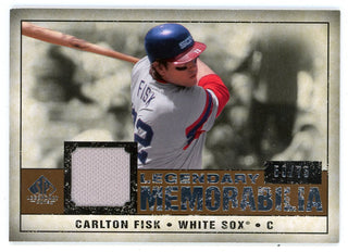 Carlton Fisk 2008 Upper Deck Legendary Memorabilia Patch Relic #LM-CF2