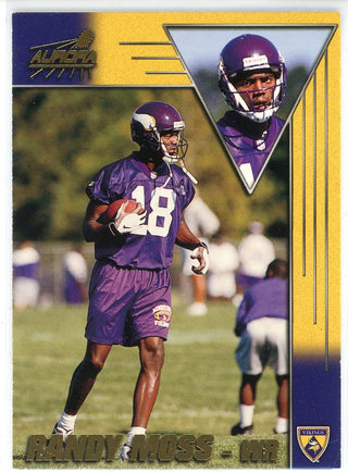 Randy Moss 1998 Pacific Aurora Rookie Card #94