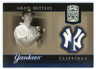 Graig Nettles 2005 Donruss Greats Patch Relic #YC-16