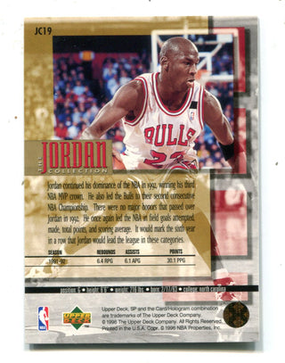 Michael Jordan 1996 Upper Deck #JC19 Card