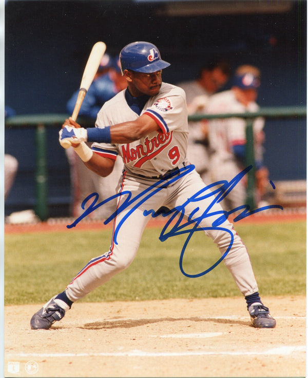 Marquis Grissom Autographed 8x10 Baseball Photo