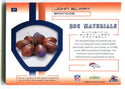 John Elway 2002 Score Authentic Event Used Football Card #29